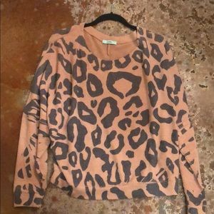 Karlie cheetah sweatshirt